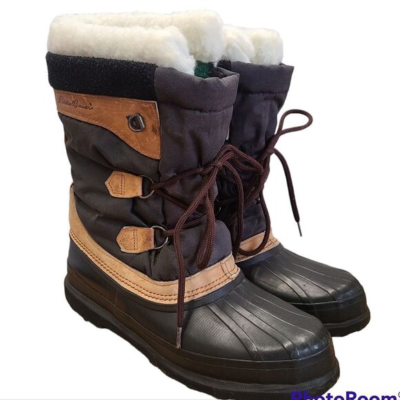 Men's SOREL + Eddie Bauer Boots size 9 - Picture 1 of 7